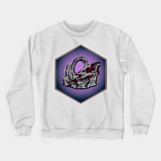 Wild Boar Skull Tile Crewneck Sweatshirt